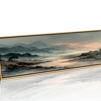 Misty Mountain Valley at Dawn