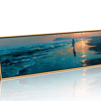 Radiant Abstract Sunset Reflection
