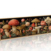 Midnight Garden Of Wild Mushrooms