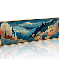 Quiet Valleys Beneath Distant Peaks