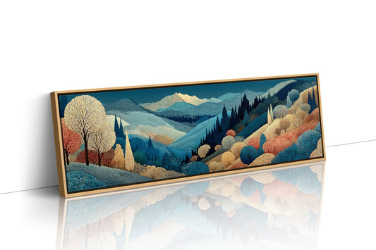 Quiet Valleys Beneath Distant Peaks