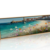 Wildflowers Beside The Harbor