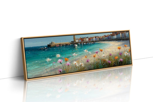 Wildflowers Beside The Harbor