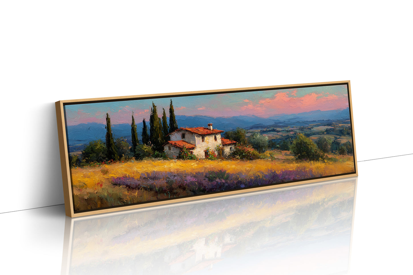Tuscan Cottage In Golden Fields