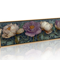 Victorian Peonies In Midnight Garden