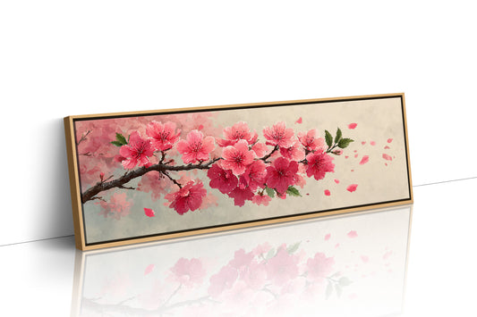 Cherry Blossoms In Soft Spring Light