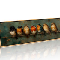 Seven Little Birds On A Quiet Wire