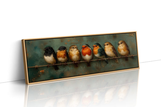 Seven Little Birds On A Quiet Wire