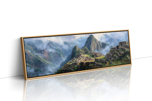 Misty Morning Over Machu Picchu
