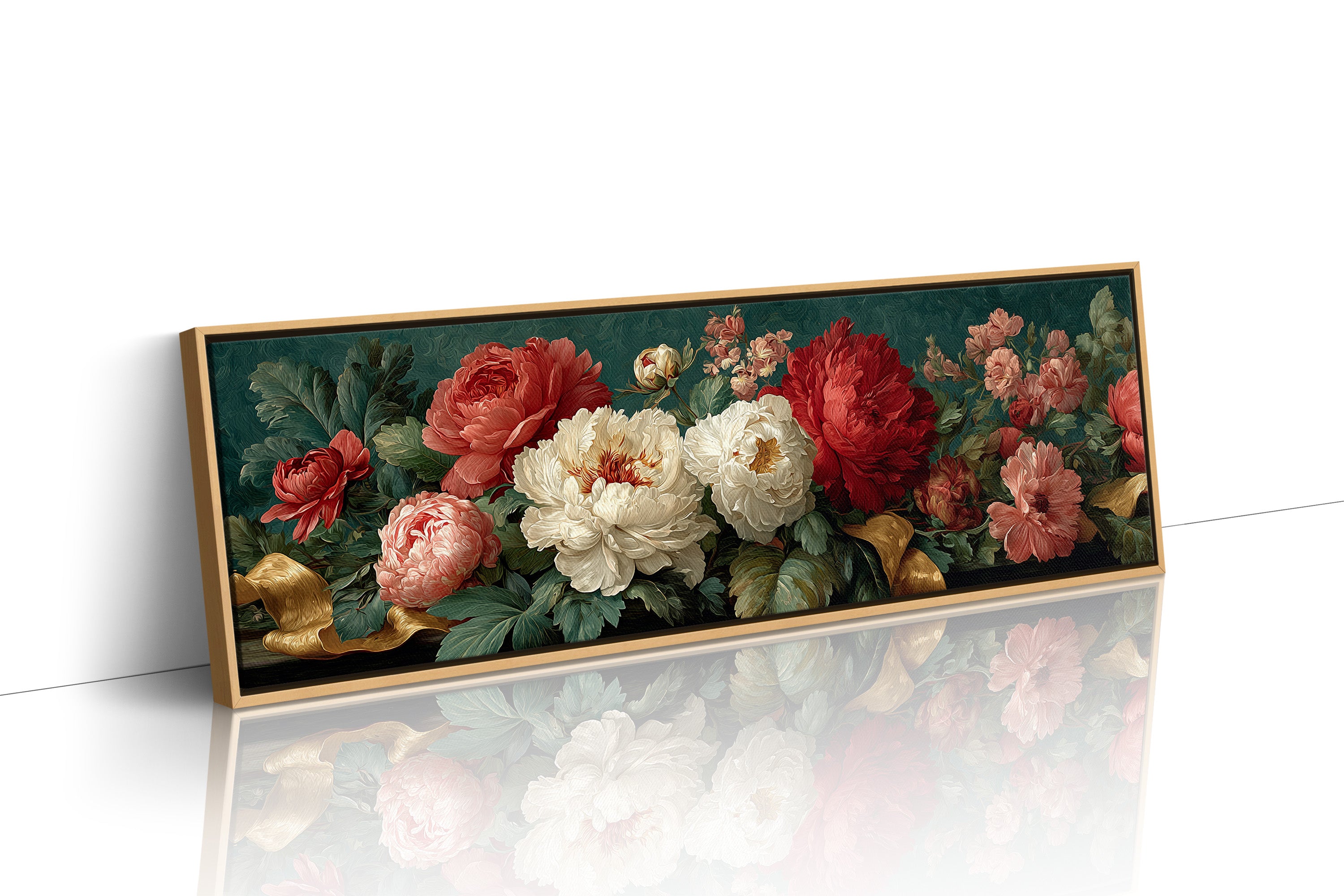 Elegant Peony Floral Still Life