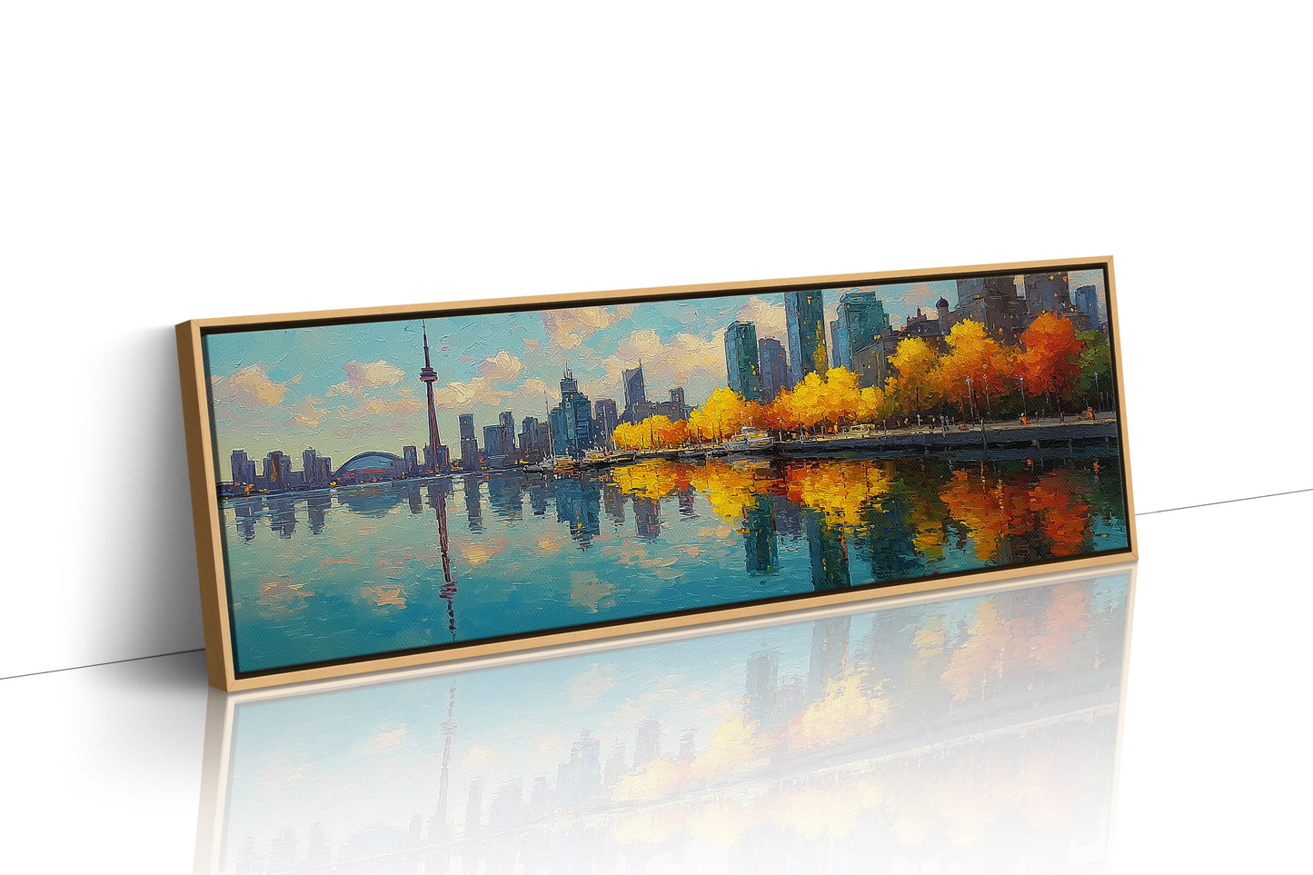 Toronto Skyline Autumn Waterfront