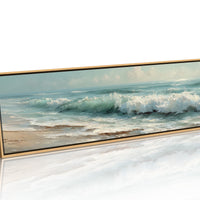 Rolling Waves on Quiet Shore