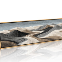 Flowing Sand Dune Abstract Landscape
