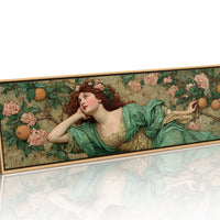 Romantic Art Nouveau Garden Muse