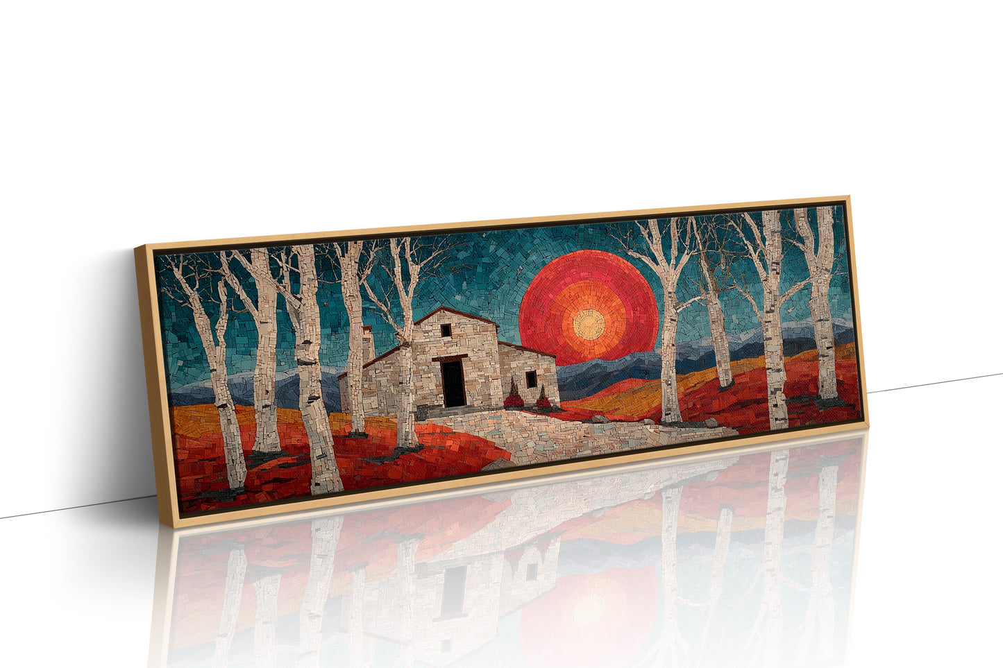 Chapel Beneath the Crimson Sun
