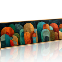 Art Deco Arches In Jewel Tones