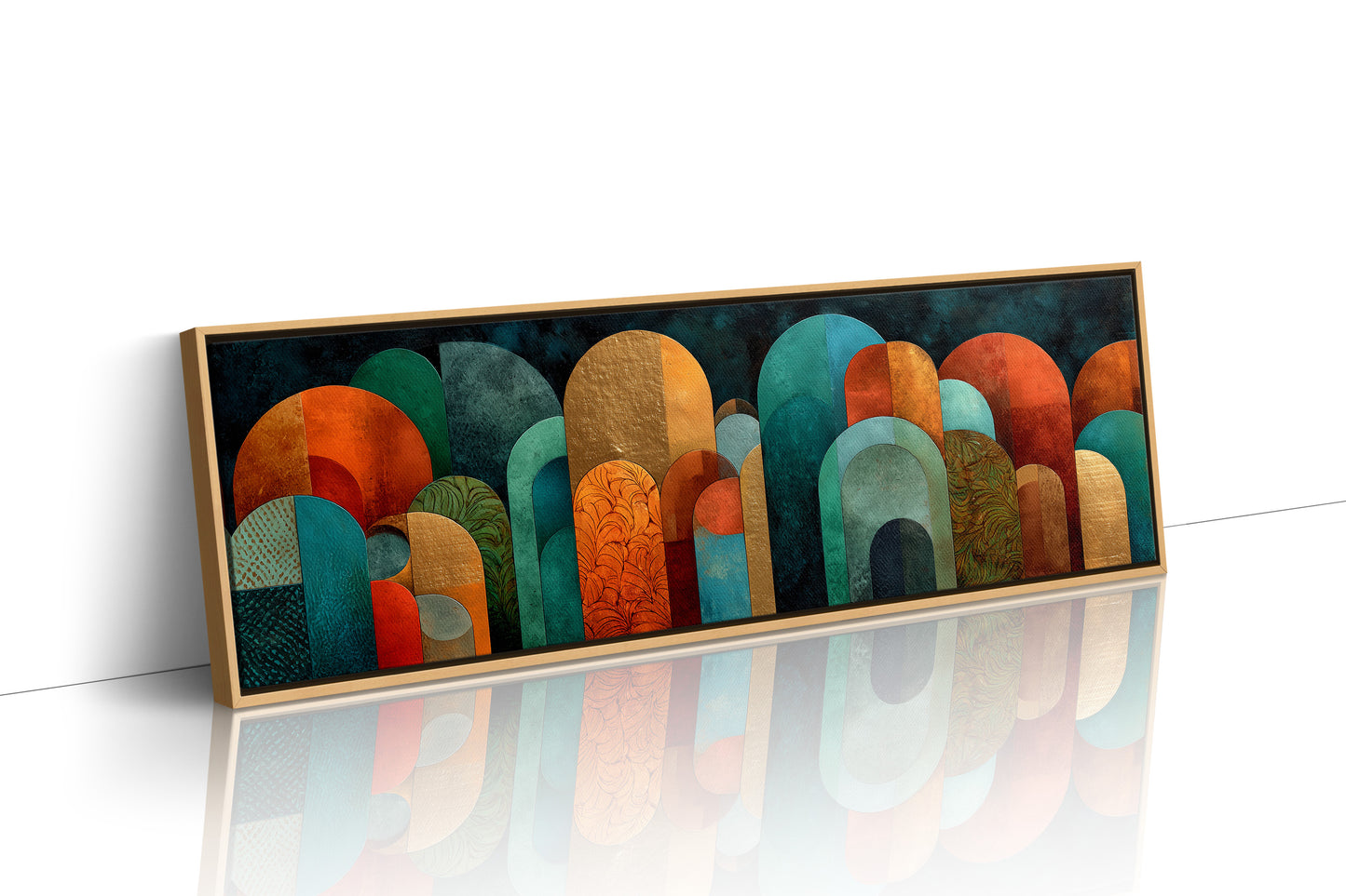 Art Deco Arches In Jewel Tones