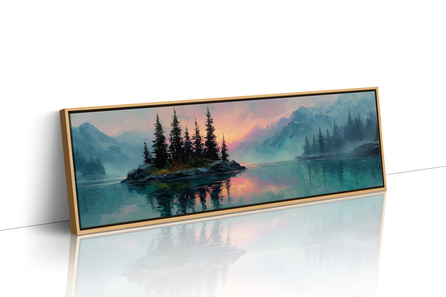 Island Pines at Quiet Daybreak