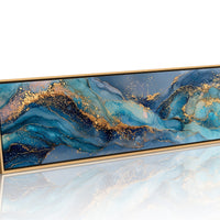 Golden Currents in Blue Marble