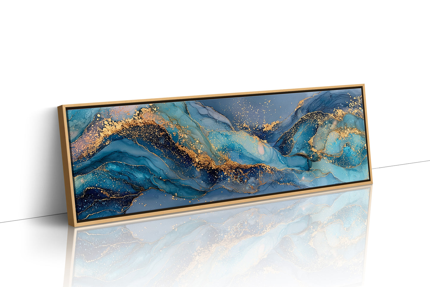 Golden Currents in Blue Marble