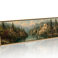 Temple Gardens Beside Quiet Waters