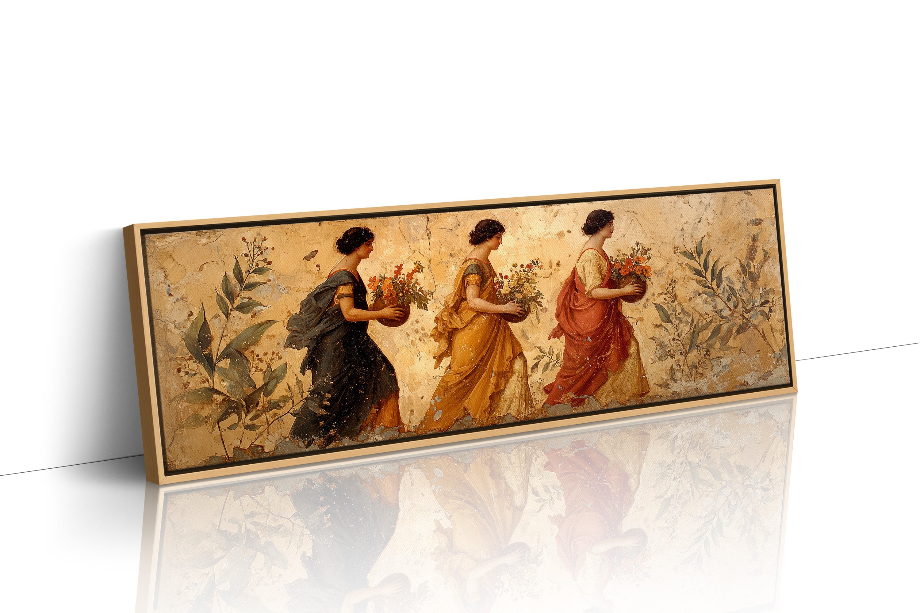 Maidens Bearing Flowers Through Time