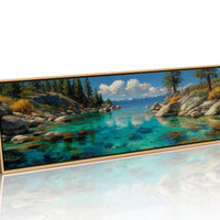 Crystal Waters Of The Mountain Shore