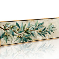 Olive Branch In Soft Mediterranean Light