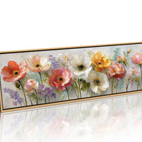 Garden Blooms In Soft Pastel Light