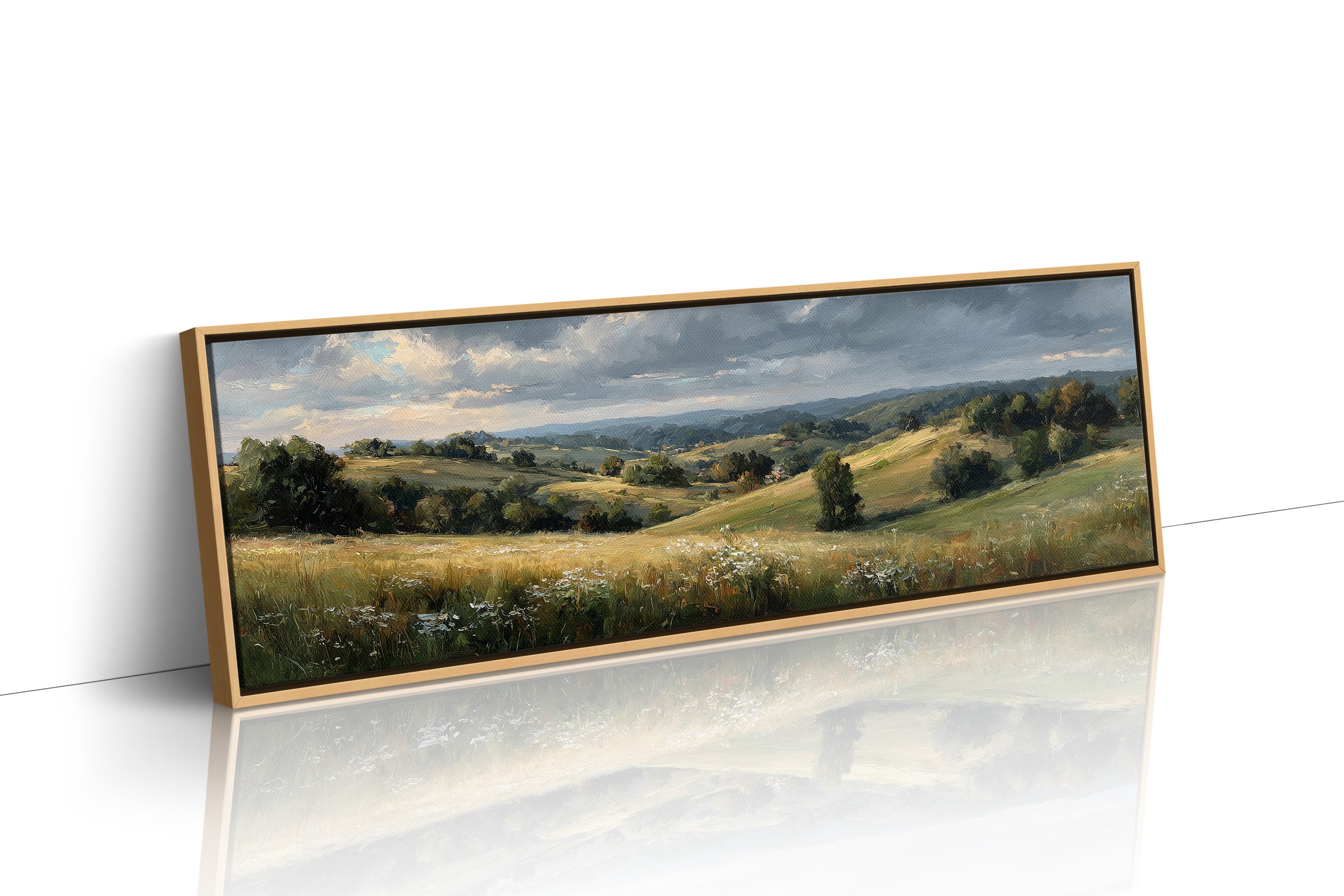 Golden Fields Beyond The Hills