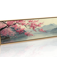Cherry Blossoms Over Quiet Waters
