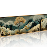 Golden Trees Beneath A Starlit Valley