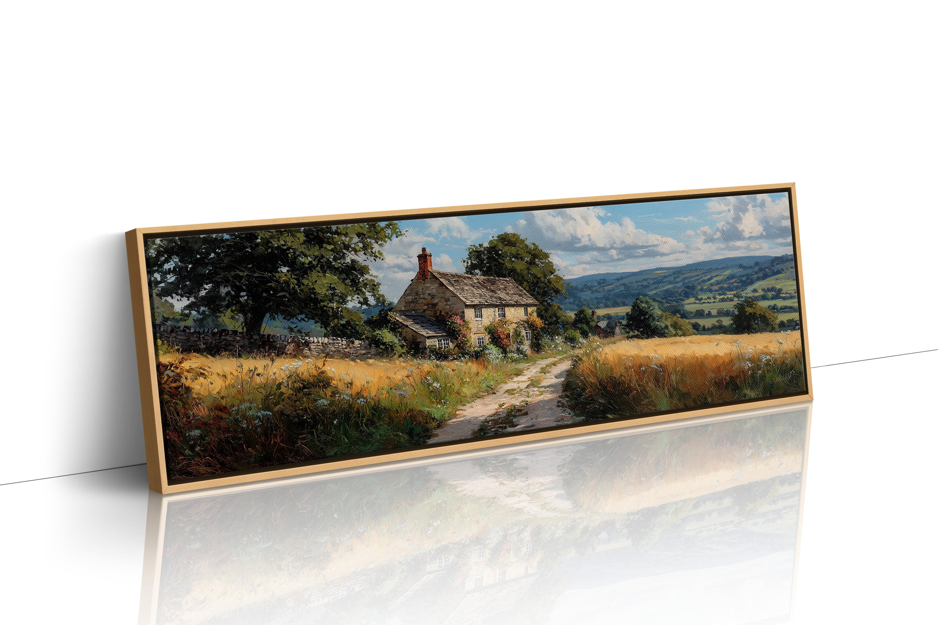 The Cottage Beyond The Wheat