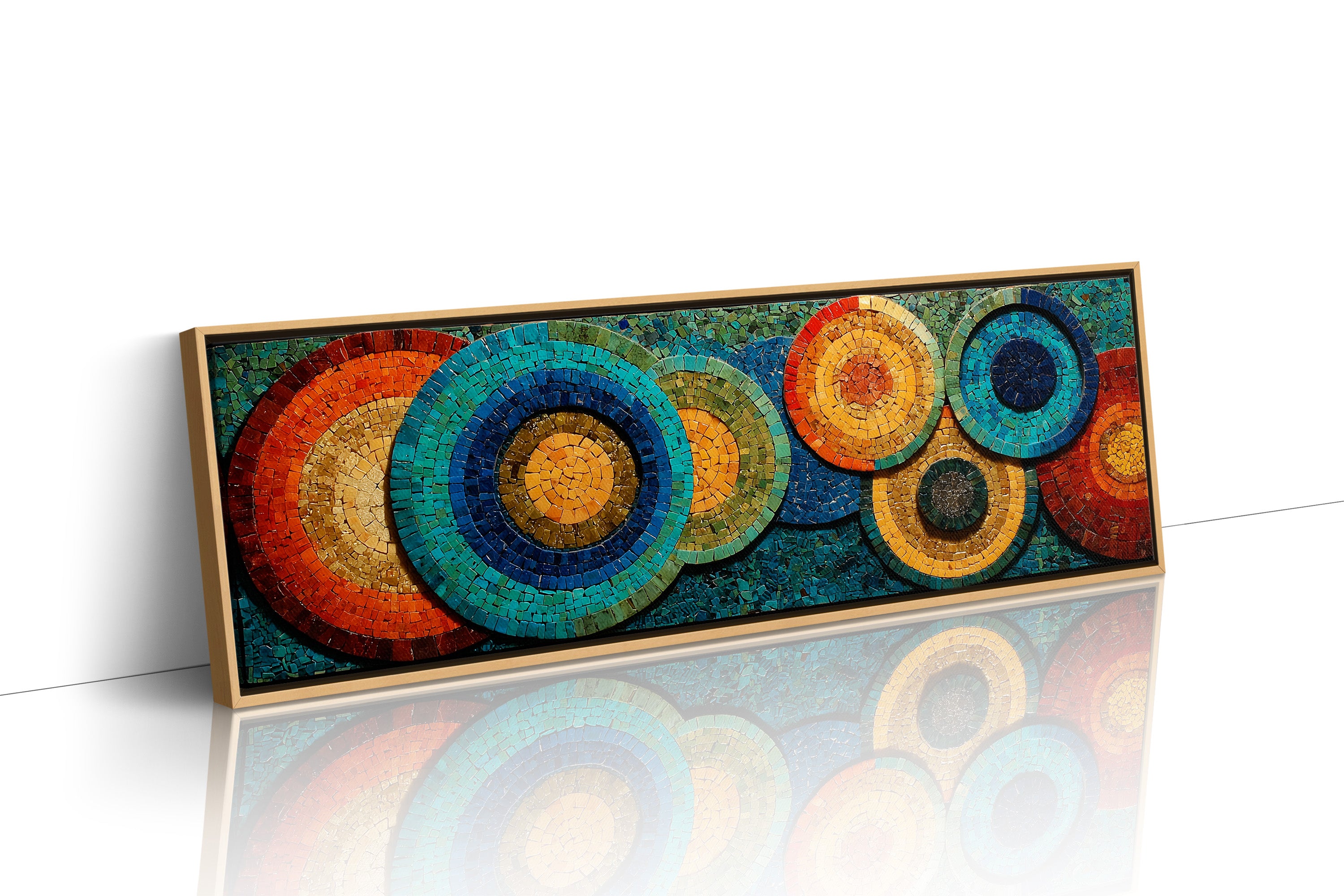 Circles Of Color Mosaic Rhythm