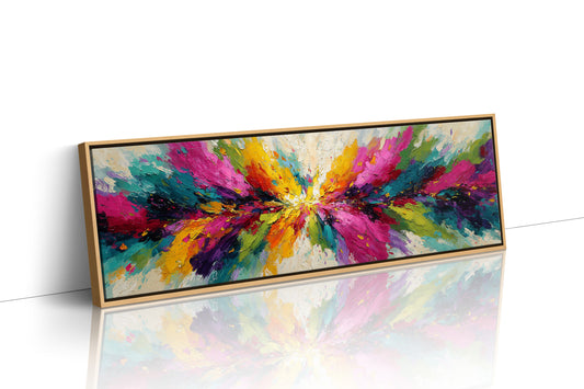 Explosion Of Color And Motion