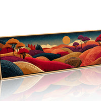 Sunlit Hills of Autumn Dreams