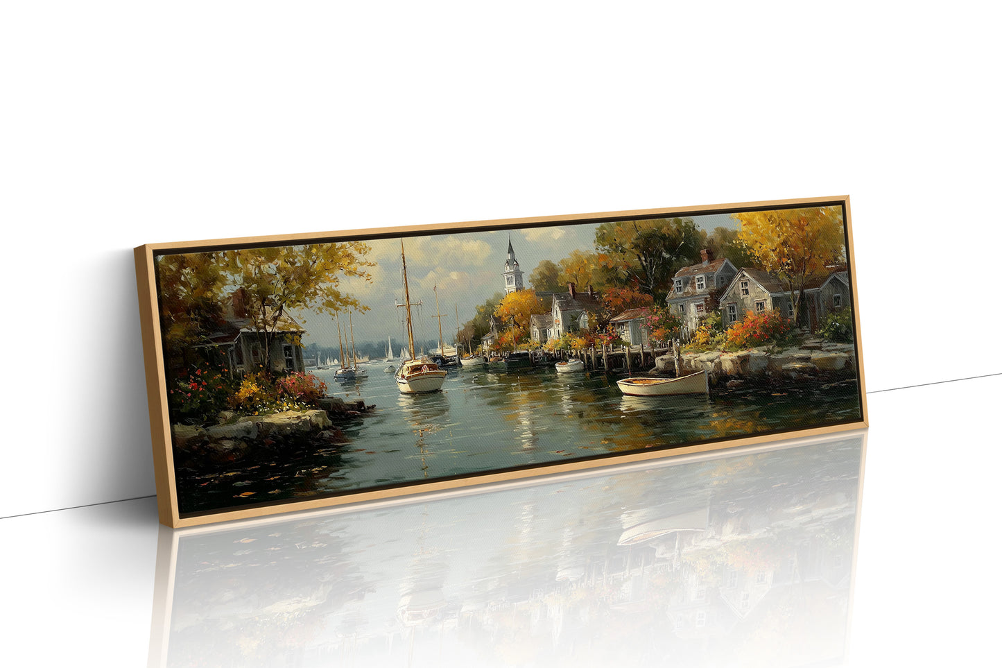 Autumn Harbor In Quiet Light