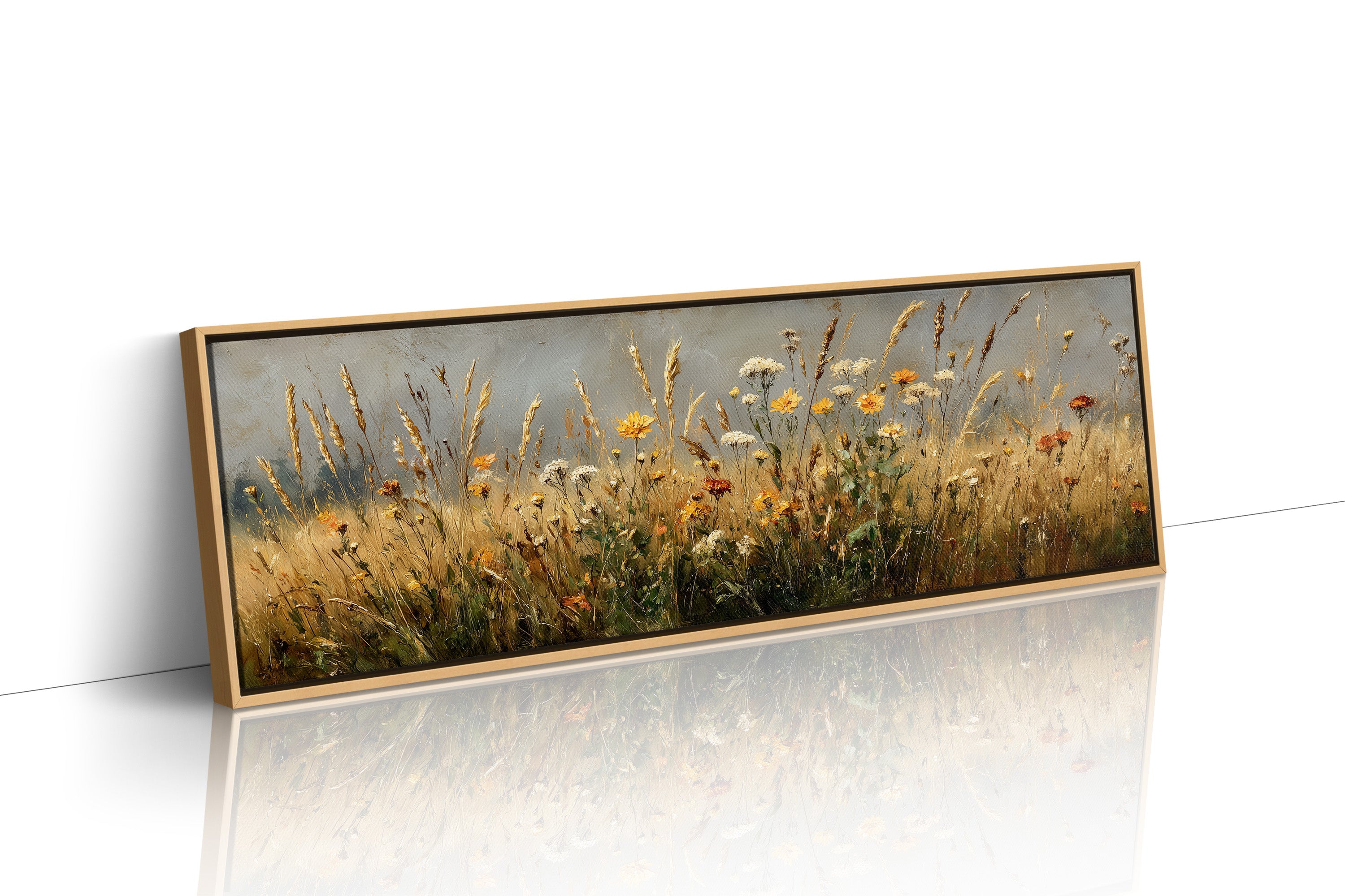 Wildflowers In The Golden Field