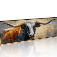 Majestic Longhorn Portrait