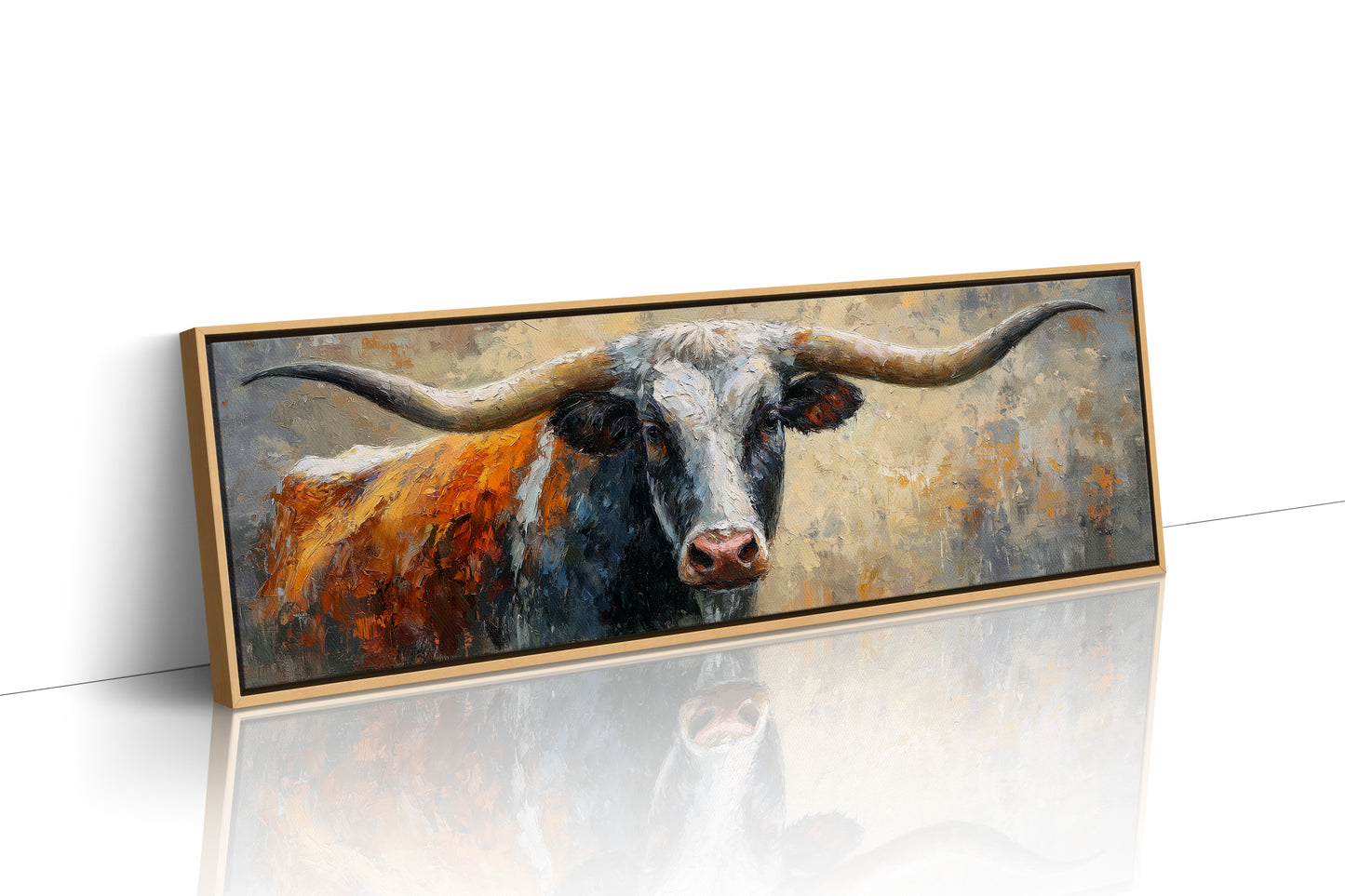 Majestic Longhorn Portrait