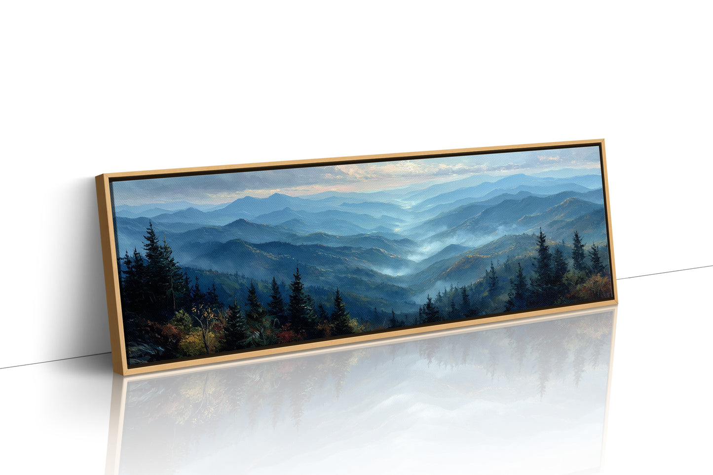 Misty Blue Mountain Valley