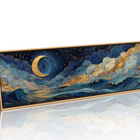 Celestial Moonlit Waves