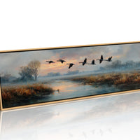 Flight Through Silver Dawn