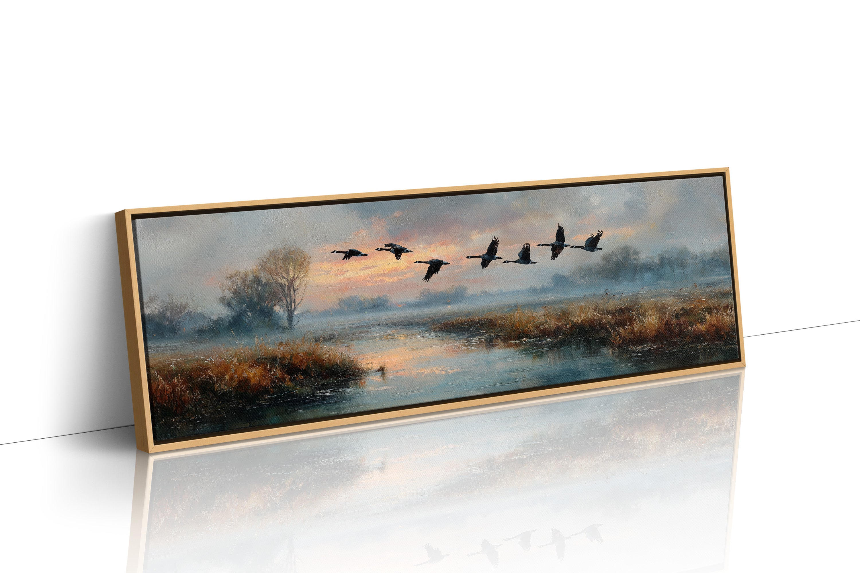 Flight Through Silver Dawn