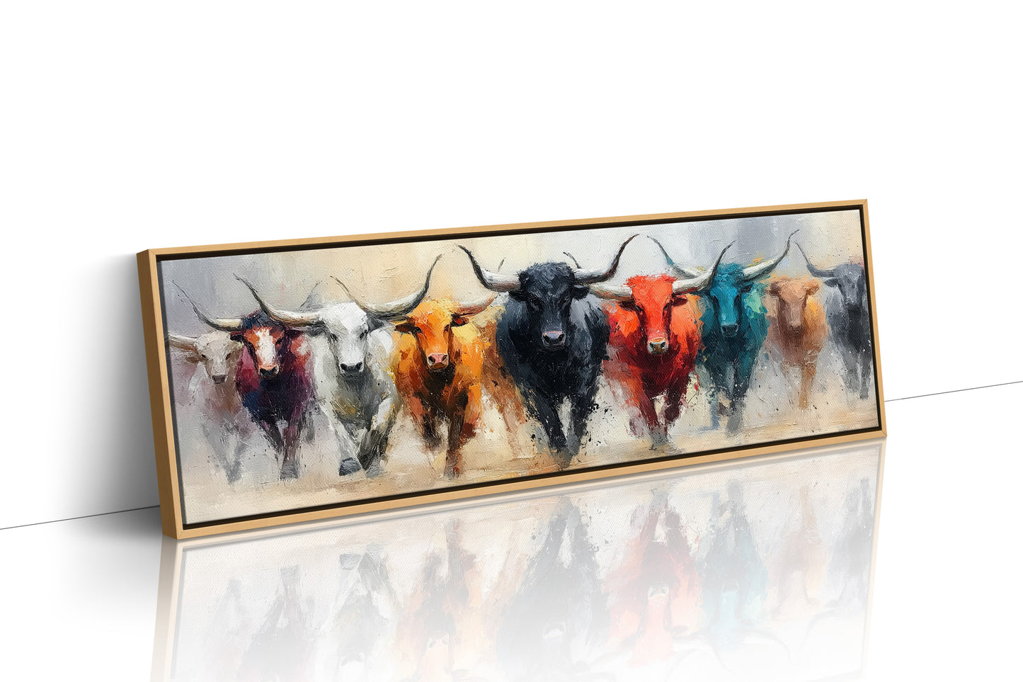 Charge of the Painted Herd