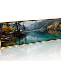 Clear Waters Beneath the Autumn Peaks