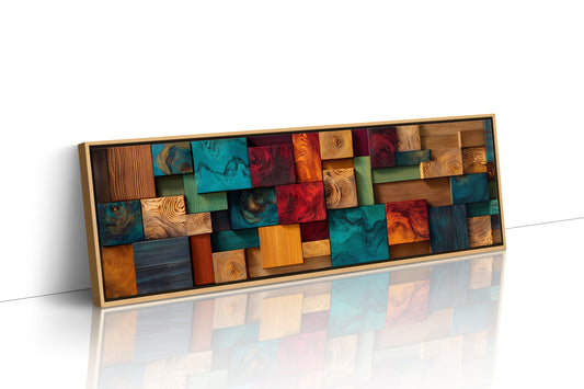 Colorblock Grain Mosaic