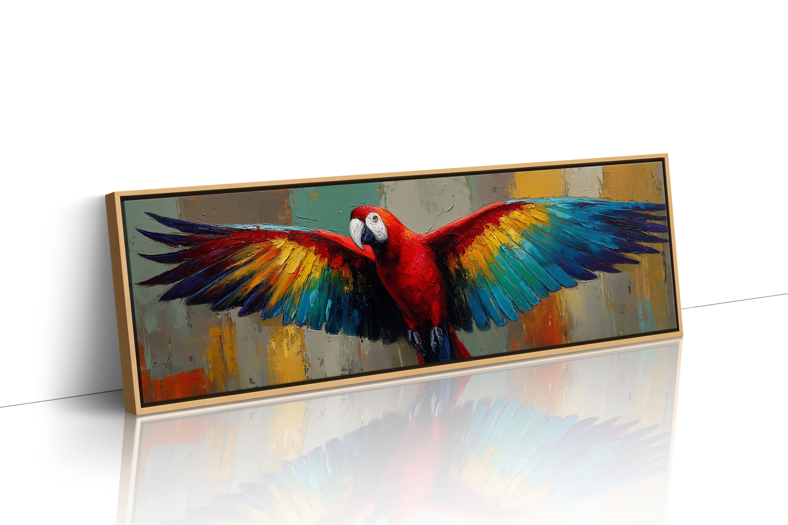 Parrot In Full Bloom