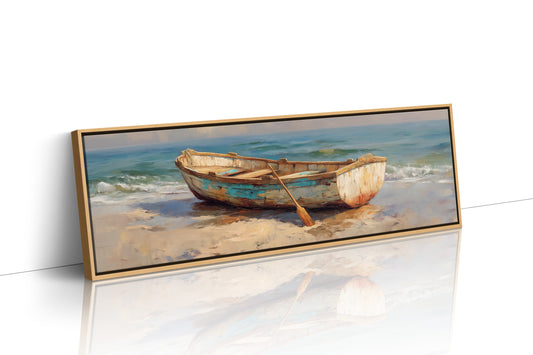 Boat Resting on Quiet Shores