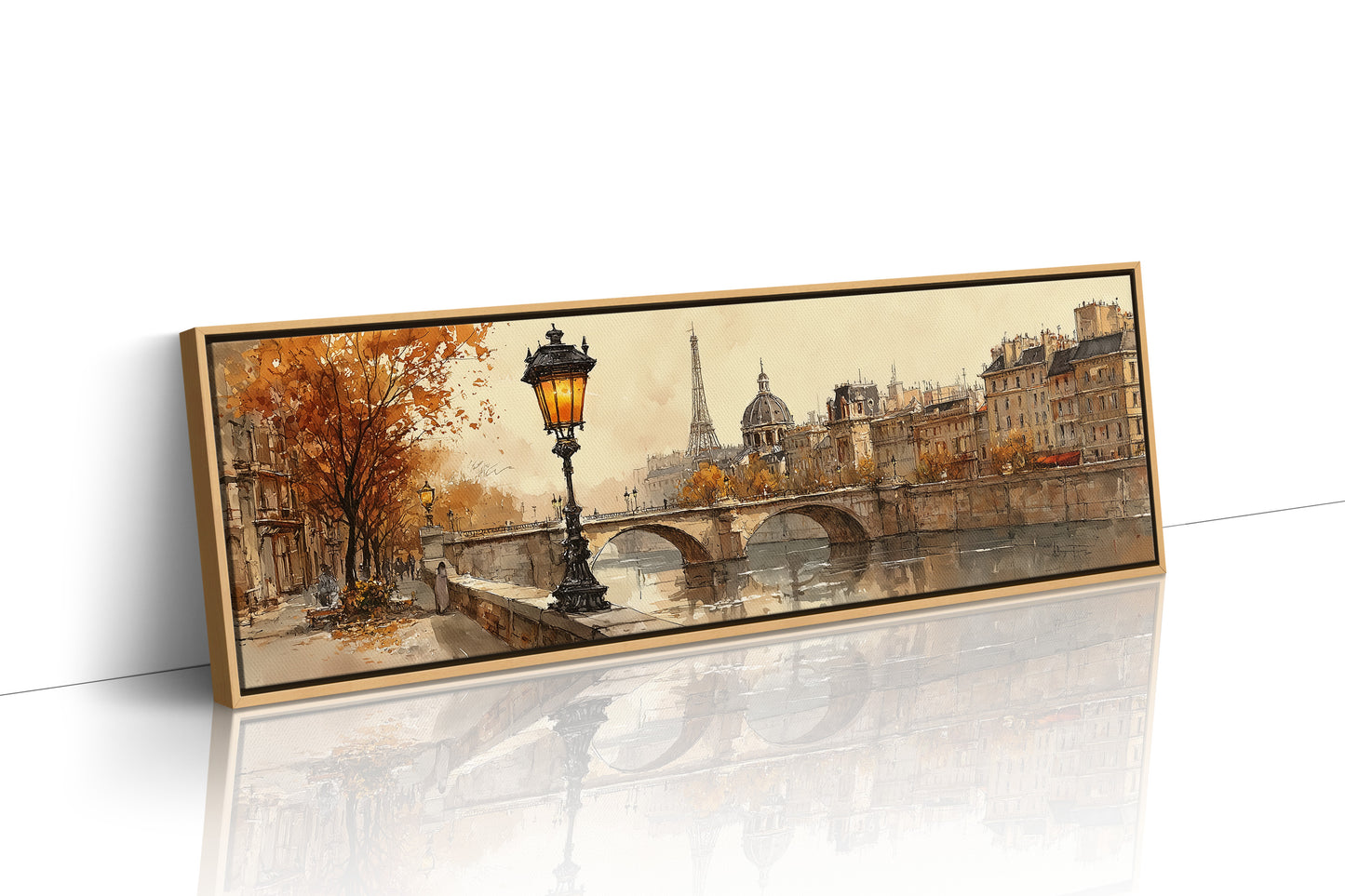 Autumn Stroll Along the Seine